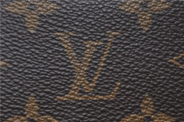 Authentic Louis Vuitton Monogram Pochette Twin GM Shoulder Bag M51852 LV 7976F