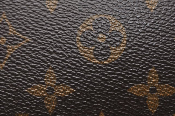 Authentic Louis Vuitton Monogram Pochette Twin GM Shoulder Bag M51852 LV 7976F