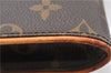 Authentic Louis Vuitton Monogram Pochette Twin GM Shoulder Bag M51852 LV 7976F