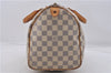 Authentic Louis Vuitton Damier Azur Speedy30 Hand Bag N41533 LV 7977D