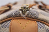 Authentic Louis Vuitton Damier Azur Speedy30 Hand Bag N41533 LV 7977D