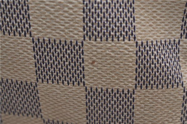 Authentic Louis Vuitton Damier Azur Speedy30 Hand Bag N41533 LV 7977D