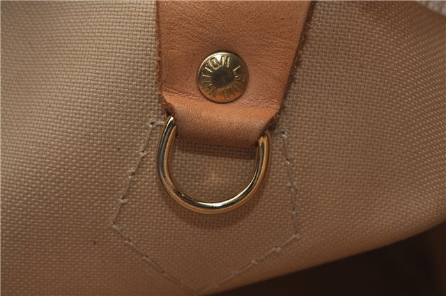 Authentic Louis Vuitton Damier Azur Speedy30 Hand Bag N41533 LV 7977D
