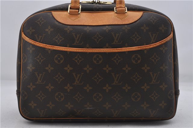 Authentic Louis Vuitton Monogram Deauville Hand Bag M47270 LV 7978D