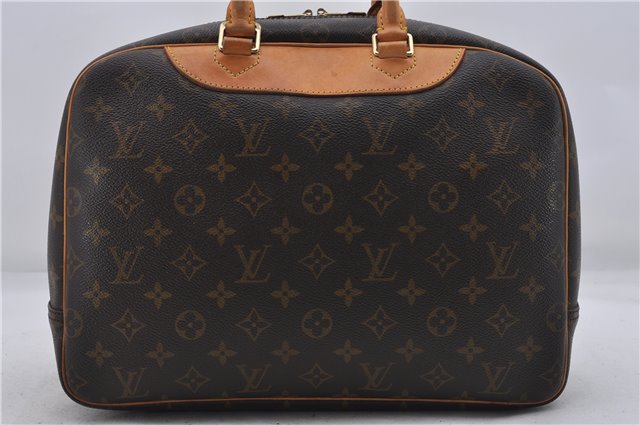 Authentic Louis Vuitton Monogram Deauville Hand Bag M47270 LV 7978D