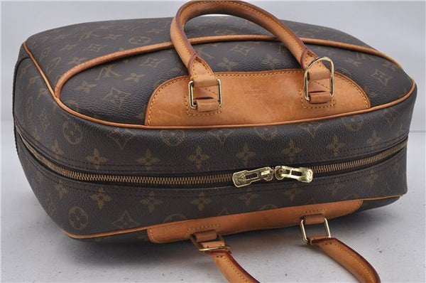 Authentic Louis Vuitton Monogram Deauville Hand Bag M47270 LV 7978D