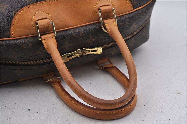 Authentic Louis Vuitton Monogram Deauville Hand Bag M47270 LV 7978D