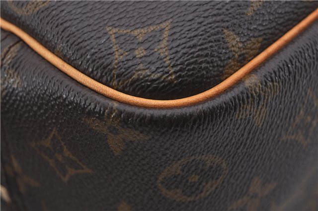 Authentic Louis Vuitton Monogram Deauville Hand Bag M47270 LV 7978D