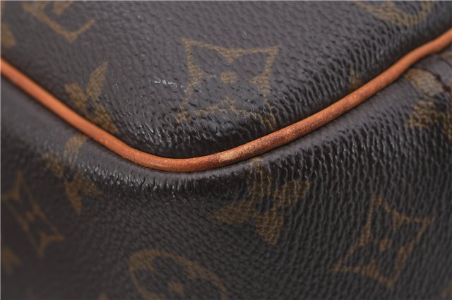 Authentic Louis Vuitton Monogram Deauville Hand Bag M47270 LV 7978D