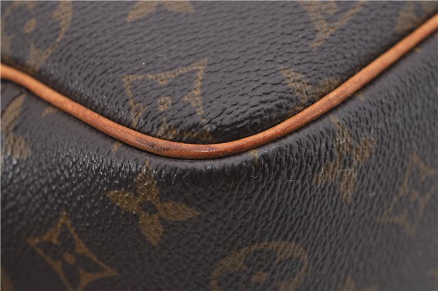 Authentic Louis Vuitton Monogram Deauville Hand Bag M47270 LV 7978D