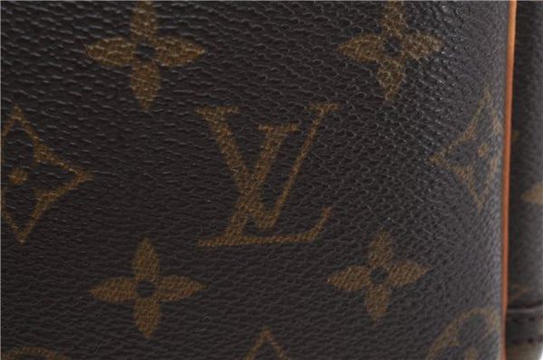 Authentic Louis Vuitton Monogram Deauville Hand Bag M47270 LV 7978D