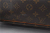 Authentic Louis Vuitton Monogram Deauville Hand Bag M47270 LV 7978D