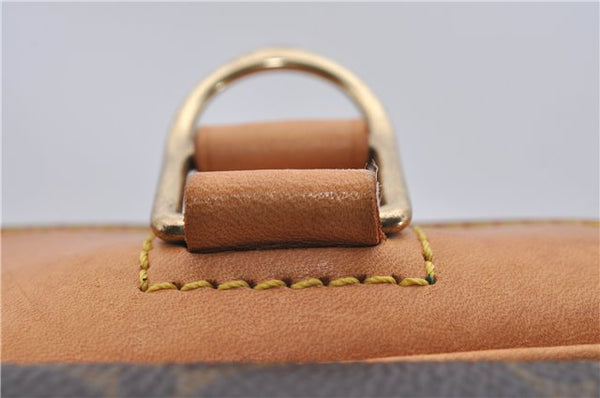 Authentic Louis Vuitton Monogram Deauville Hand Bag M47270 LV 7978D