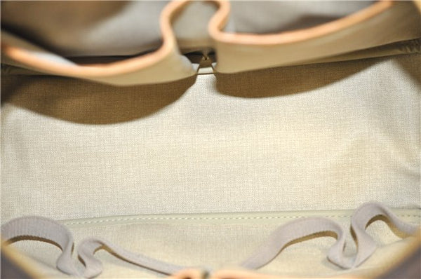 Authentic Louis Vuitton Monogram Deauville Hand Bag M47270 LV 7978D