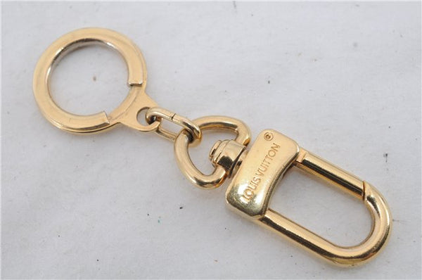 Authentic LOUIS VUITTON Charm Key Chain Anokre Gold M62694 LV 7980C