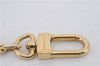 Authentic LOUIS VUITTON Charm Key Chain Anokre Gold M62694 LV 7980C