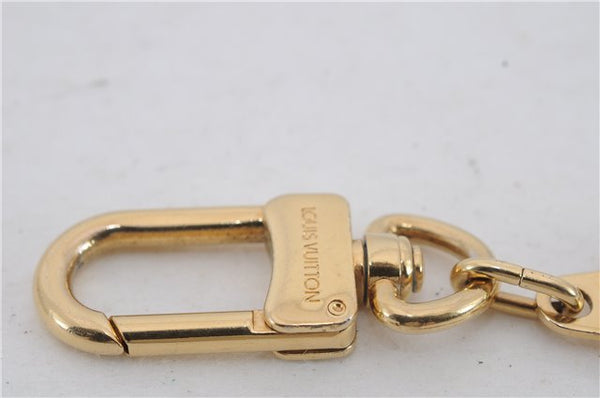 Authentic LOUIS VUITTON Charm Key Chain Anokre Gold M62694 LV 7980C