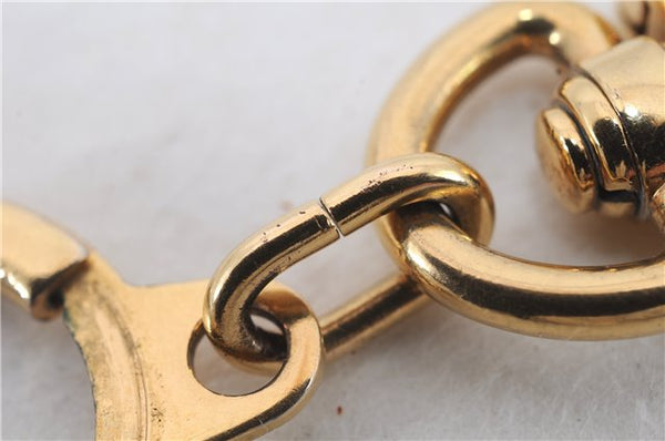 Authentic LOUIS VUITTON Charm Key Chain Anokre Gold M62694 LV 7980C