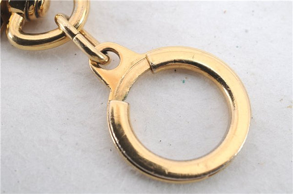 Authentic LOUIS VUITTON Charm Key Chain Anokre Gold M62694 LV 7980C