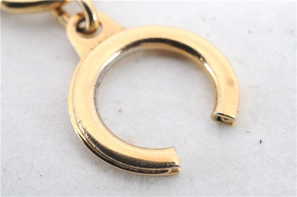 Authentic LOUIS VUITTON Charm Key Chain Anokre Gold M62694 LV 7980C