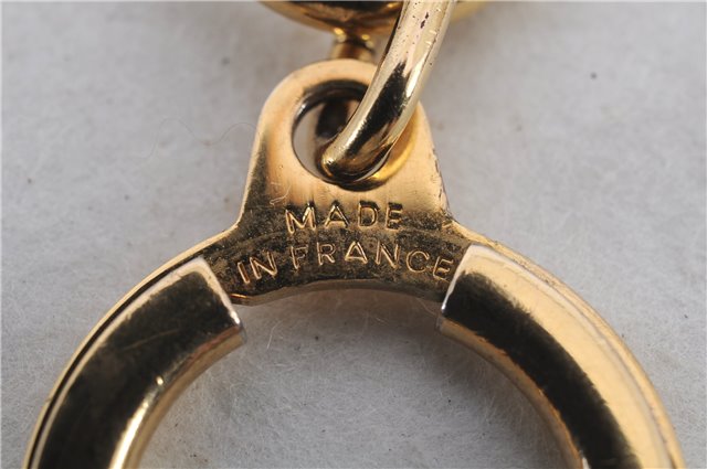 Authentic LOUIS VUITTON Charm Key Chain Anokre Gold M62694 LV 7980C