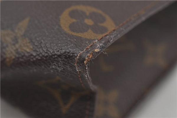 Auth Louis Vuitton Monogram Poche Toilette 26 Cosmetics Pouch Old Model LV 7980D