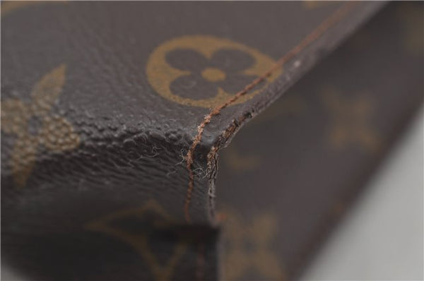 Auth Louis Vuitton Monogram Poche Toilette 26 Cosmetics Pouch Old Model LV 7980D