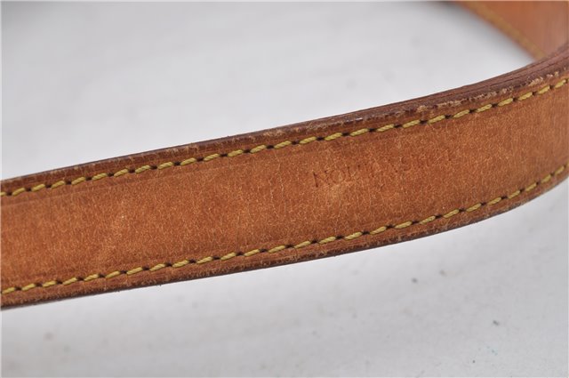 Authentic Louis Vuitton Monogram Petit Noe M42226 Shoulder Drawstring Bag 7980E