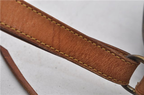 Authentic Louis Vuitton Monogram Petit Noe M42226 Shoulder Drawstring Bag 7980E