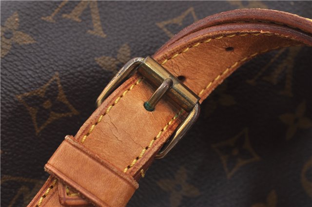 Authentic Louis Vuitton Monogram Petit Noe M42226 Shoulder Drawstring Bag 7980E