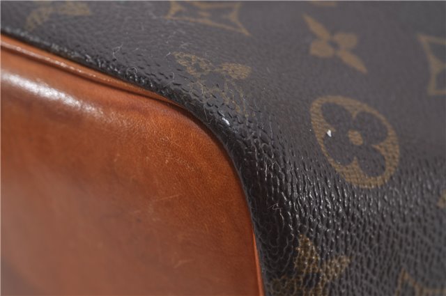 Authentic Louis Vuitton Monogram Petit Noe M42226 Shoulder Drawstring Bag 7980E