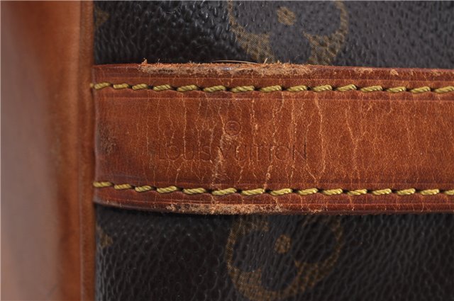 Authentic Louis Vuitton Monogram Petit Noe M42226 Shoulder Drawstring Bag 7980E