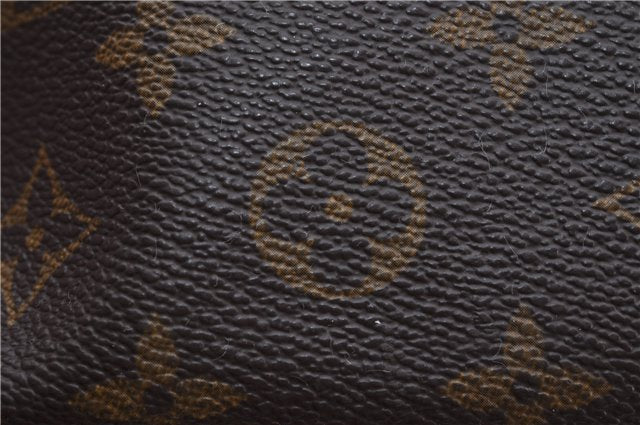 Authentic Louis Vuitton Monogram Petit Noe M42226 Shoulder Drawstring Bag 7980E