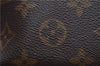 Authentic Louis Vuitton Monogram Petit Noe M42226 Shoulder Drawstring Bag 7980E