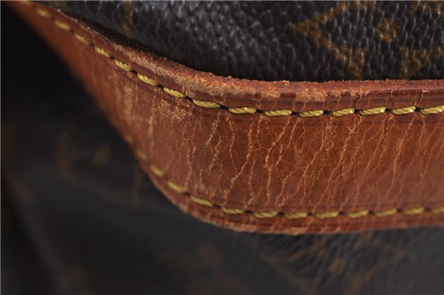 Authentic Louis Vuitton Monogram Petit Noe M42226 Shoulder Drawstring Bag 7980E