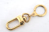 Authentic LOUIS VUITTON Charm Key Chain Anokre Gold M62694 LV 7981C