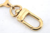 Authentic LOUIS VUITTON Charm Key Chain Anokre Gold M62694 LV 7981C
