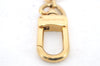 Authentic LOUIS VUITTON Charm Key Chain Anokre Gold M62694 LV 7981C