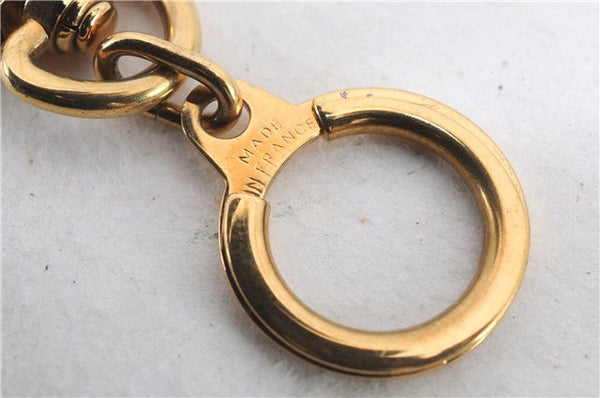 Authentic LOUIS VUITTON Charm Key Chain Anokre Gold M62694 LV 7981C