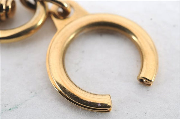 Authentic LOUIS VUITTON Charm Key Chain Anokre Gold M62694 LV 7981C