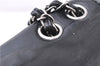 Authentic CHANEL Enamel CoCo Mark Chain Shoulder Bag Purse Black 7981D