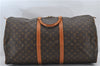 Authentic Louis Vuitton Monogram Keepall 60 Travel Boston Bag M41422 LV 7981E