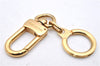 Authentic LOUIS VUITTON Charm Key Chain Anokre Gold M62694 LV 7983C