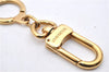 Authentic LOUIS VUITTON Charm Key Chain Anokre Gold M62694 LV 7983C