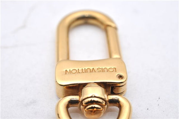 Authentic LOUIS VUITTON Charm Key Chain Anokre Gold M62694 LV 7983C