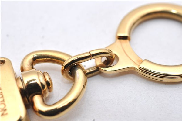 Authentic LOUIS VUITTON Charm Key Chain Anokre Gold M62694 LV 7983C