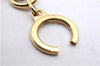 Authentic LOUIS VUITTON Charm Key Chain Anokre Gold M62694 LV 7983C