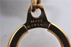 Authentic LOUIS VUITTON Charm Key Chain Anokre Gold M62694 LV 7983C