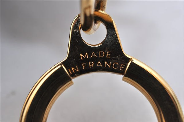 Authentic LOUIS VUITTON Charm Key Chain Anokre Gold M62694 LV 7983C