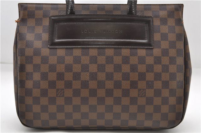Authentic Louis Vuitton Damier Parioli PM Shoulder Tote Bag N51123 LV 7983D